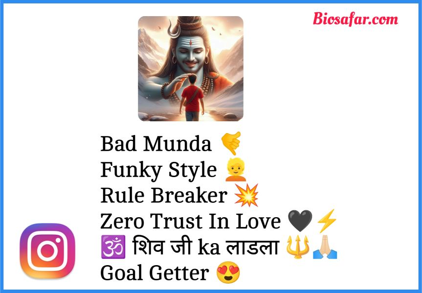 Mahakal Bio For Instagram For Boys