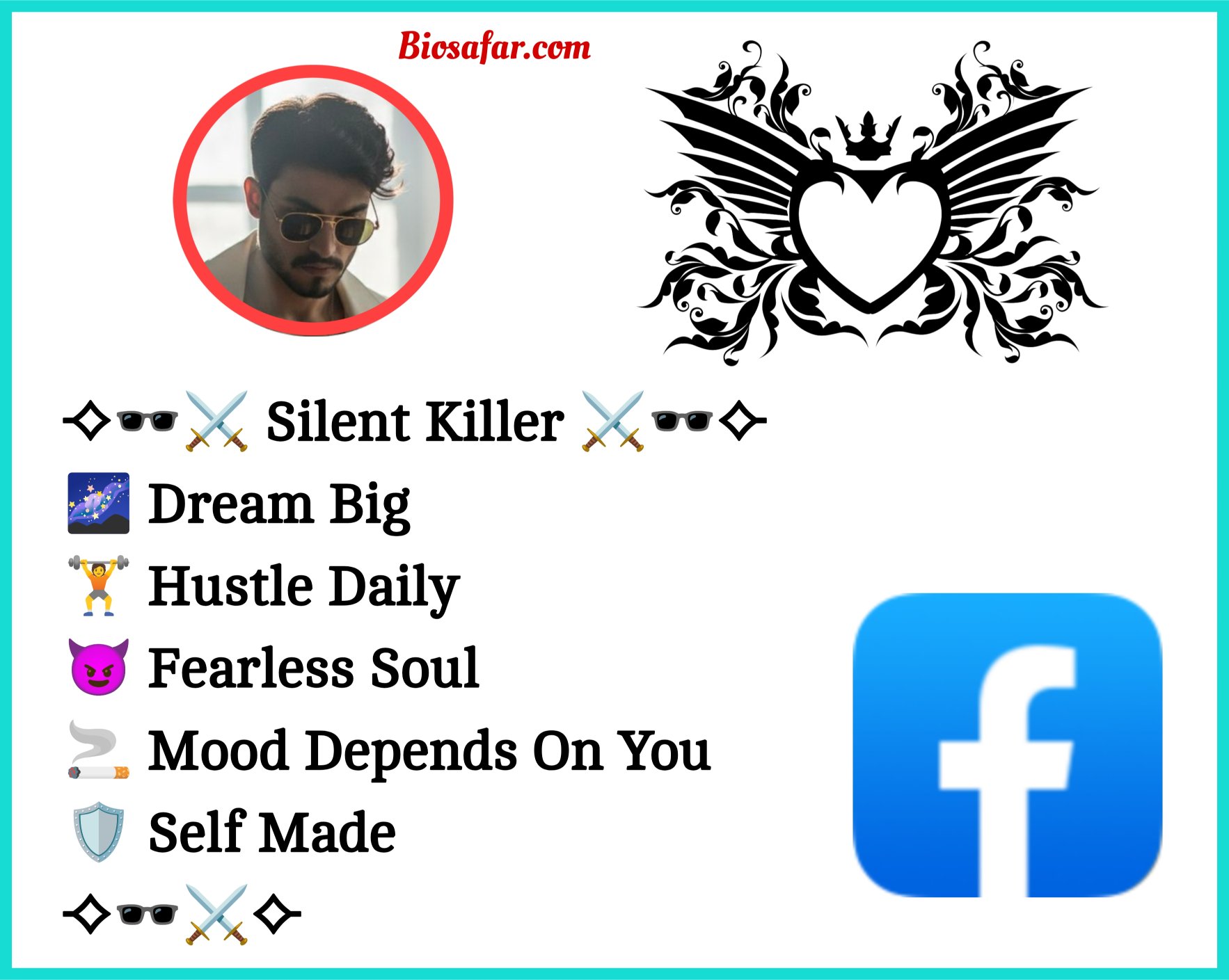 Facebook Bio For Boys