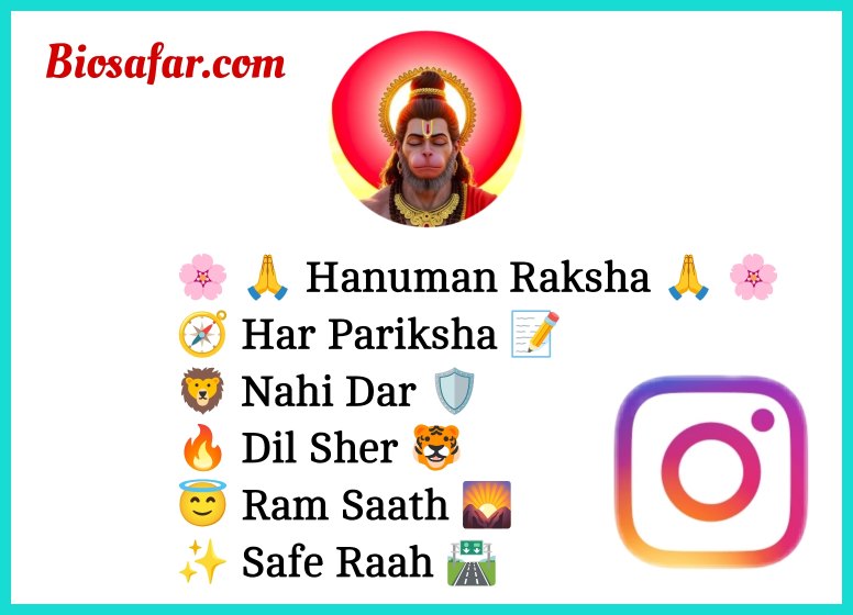 Hanuman Ji Bio For Instagram