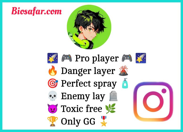 Gaming Bio For Instagram 