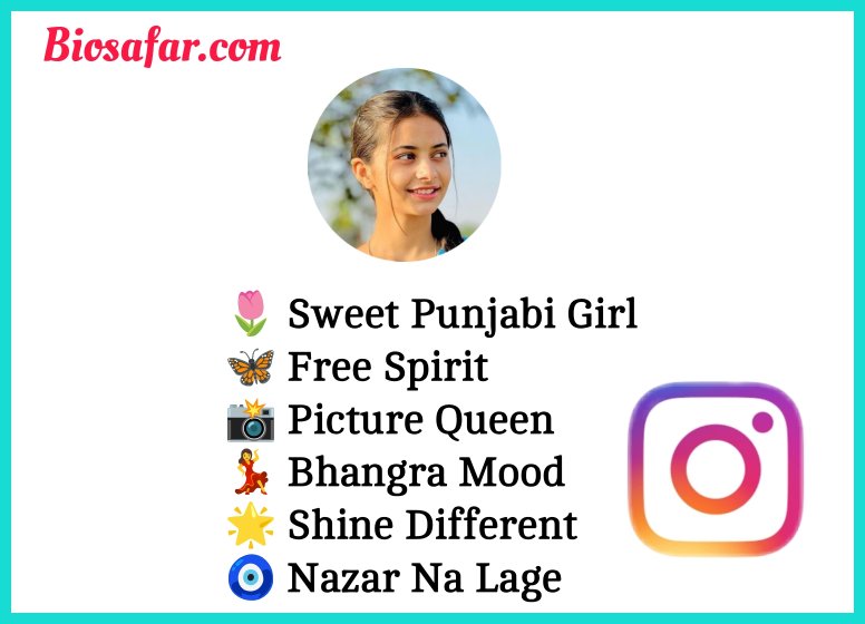 Instagram bio in punjabi for girl