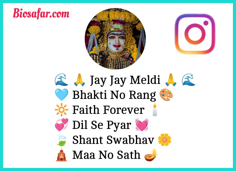 Maa Meldi Bio For Instagram