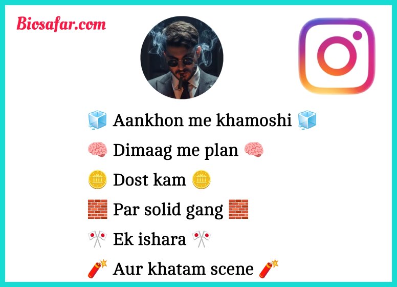 Gangster Bio For Instagram